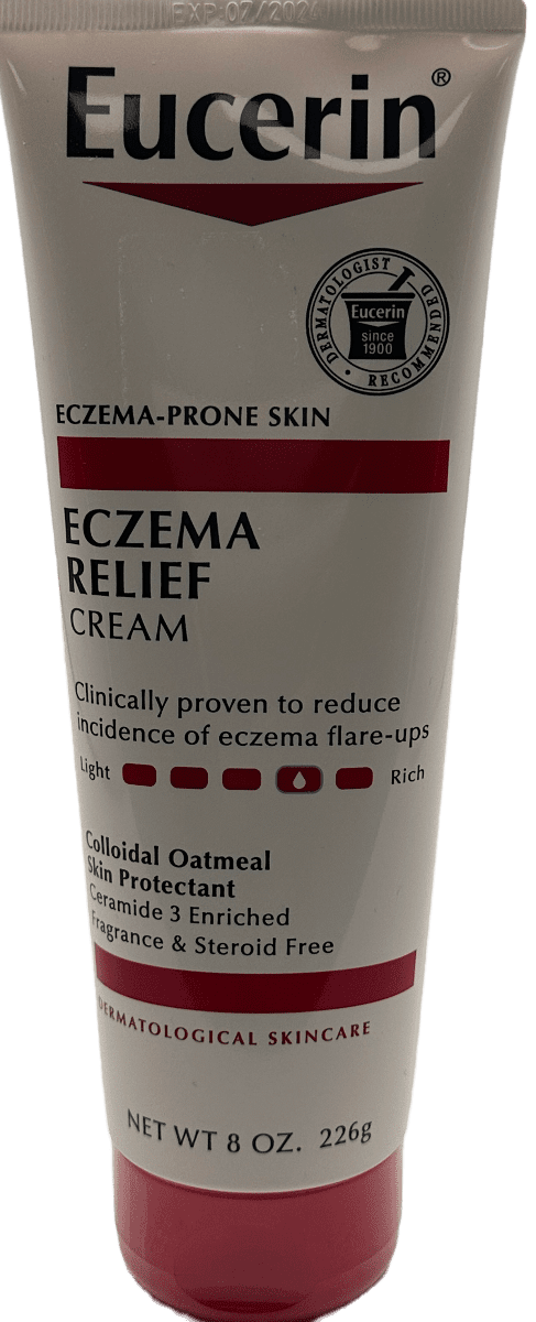 Eucerin Eczema Relief Cream –  8 OZ (226g)